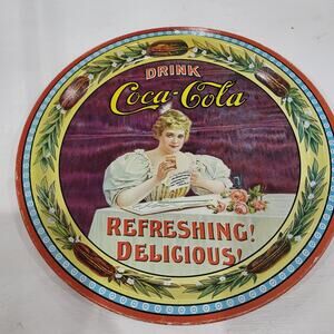 1977 Coca-Cola 75th Anniversary Vintage Tray One Of 8,000